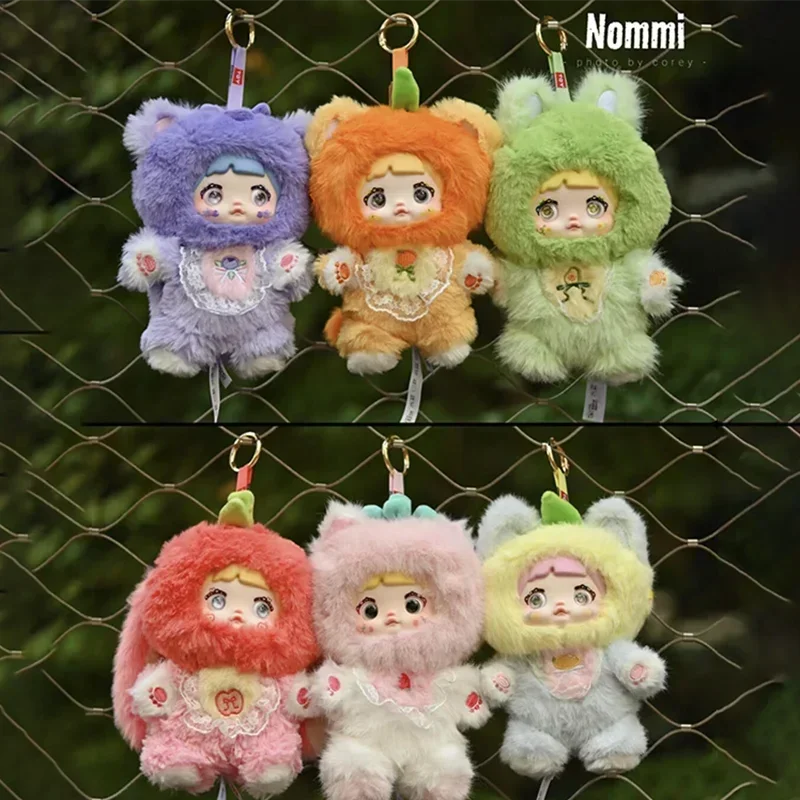 Nommi V3 série de fruits intéressants boîte aveugle en peluche poupée en vinyle mignonne boîte mystère figurine d'action sac Surprise pendentif jouets cadeau de noël