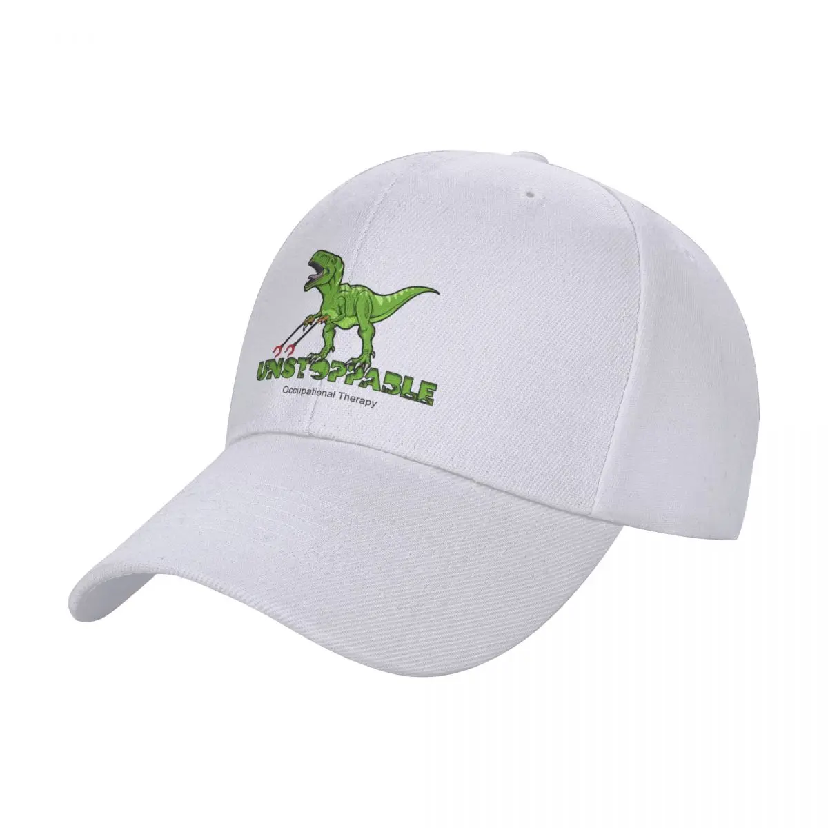 Unstoppable T-Rex - Occupational Therapy Baseball Cap Bobble Hat Snap Back Hat Military Cap Man Baseball Men Women's