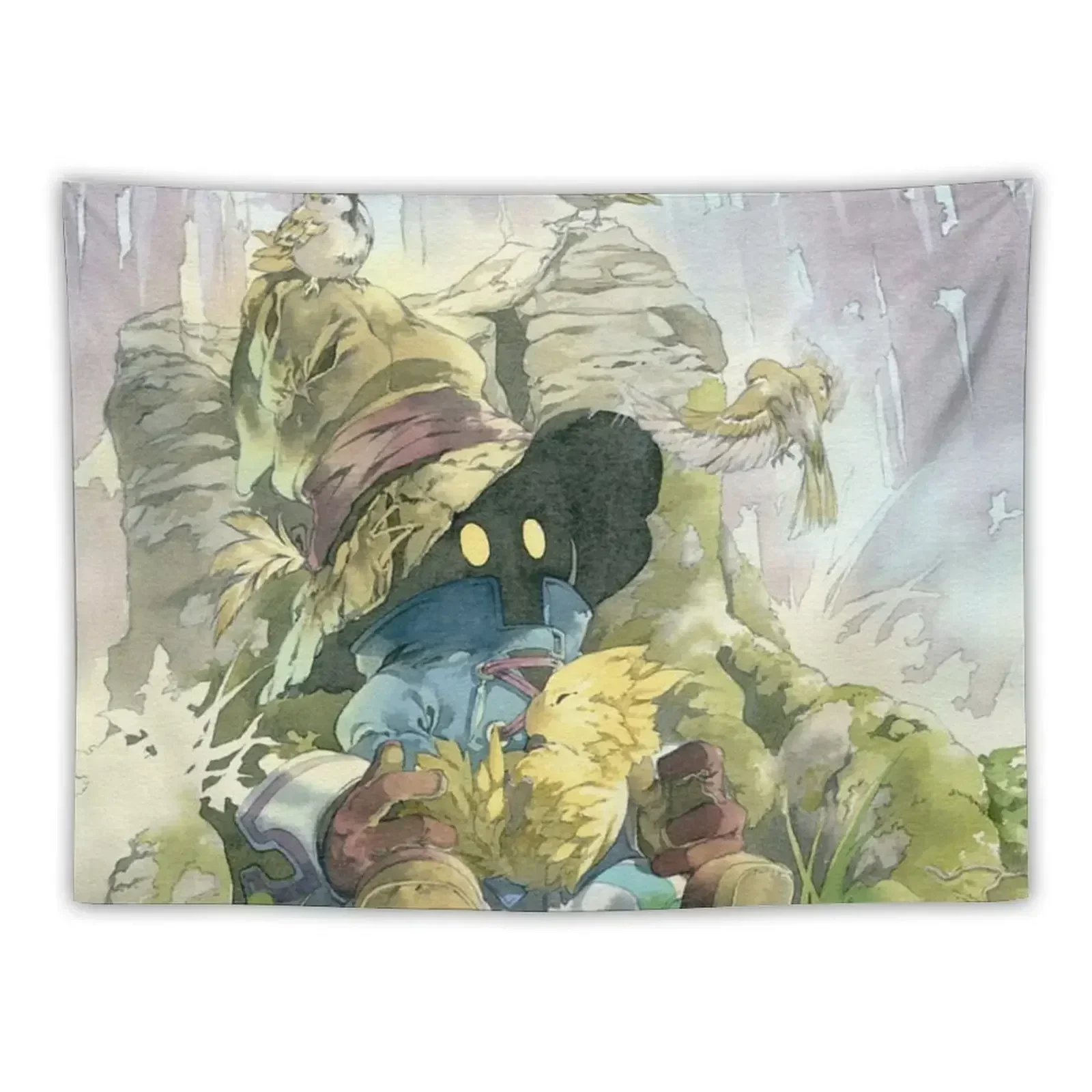 

Vivi Rain Tapestry Aesthetic Room Decors Wall Mural Anime Decor Tapestry