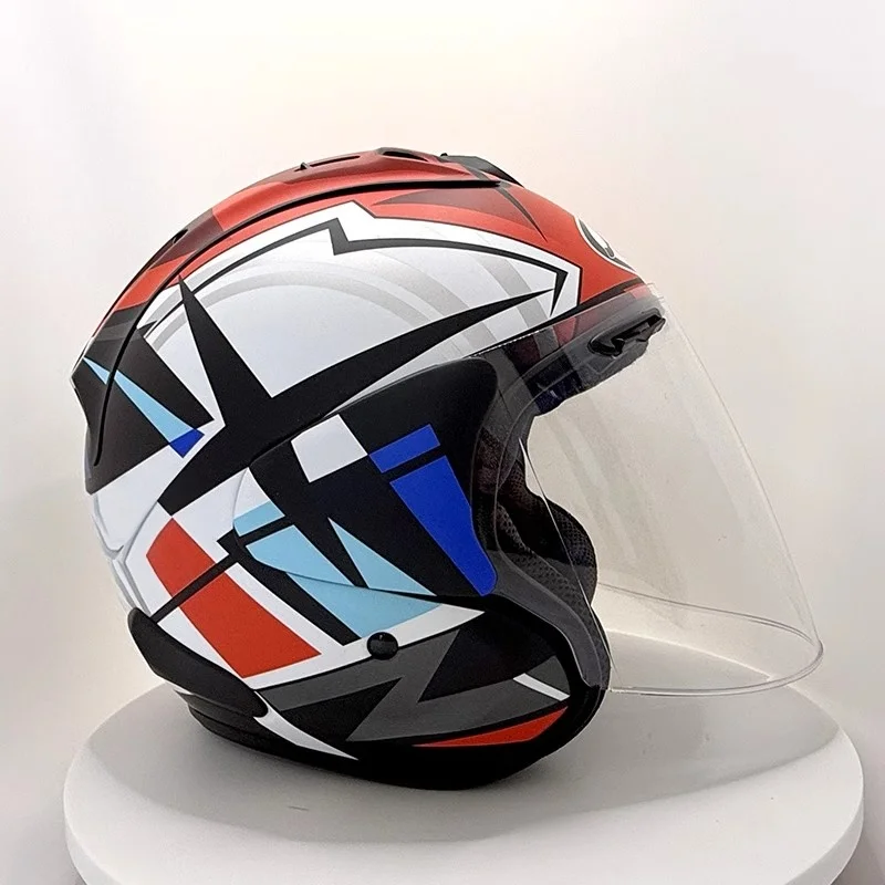 VZ-RAM  ABS Classic 3/4 Open Face Helmet,For Harley Motorcycle And Cruise Motorcycle Protection Helmets,Takumi Takahashi