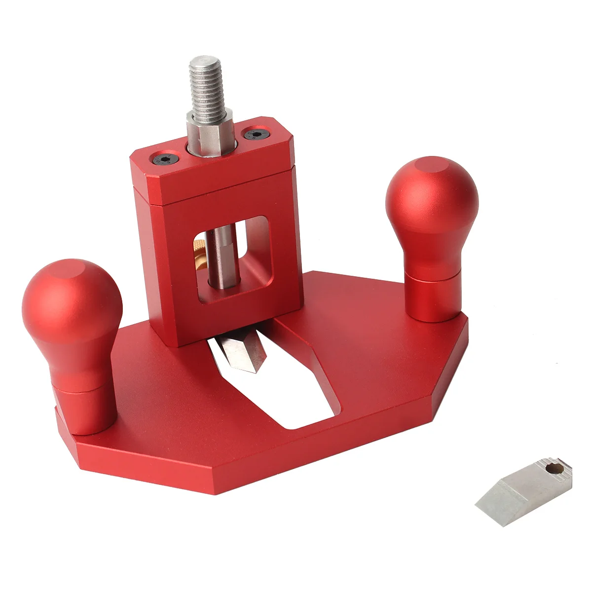 Handheld Router Plane for Woodworking Bottom Cleaning, Router Plane Adjustable Cutting Depth Manual Slotting Flat For Wood Crave