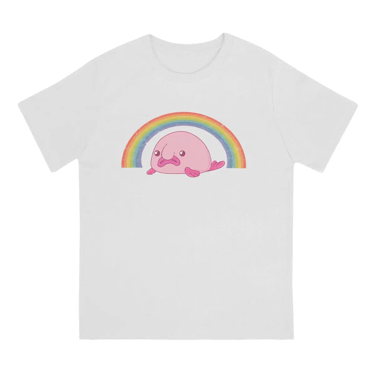 Blobfish Ugly Fish TShirt for Men Majestic Soft Casual Sweatshirts T Shirt Novelty Trendy Loose