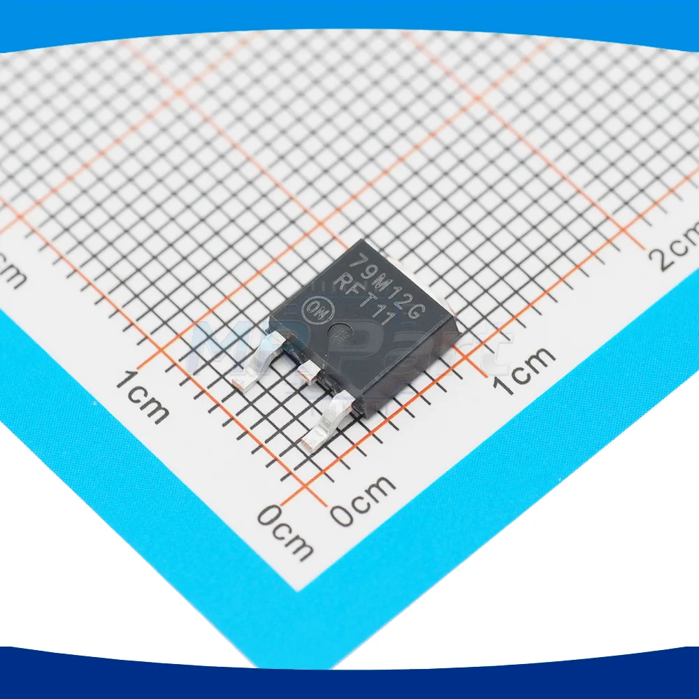 Régulateur de tension linéaire IC positif fixe, 10 pièces/Original 79M12G, 1 sortie 12V 500mA 60dB 120Hz TO-252-2 DPAK MC79M12CDTRKG