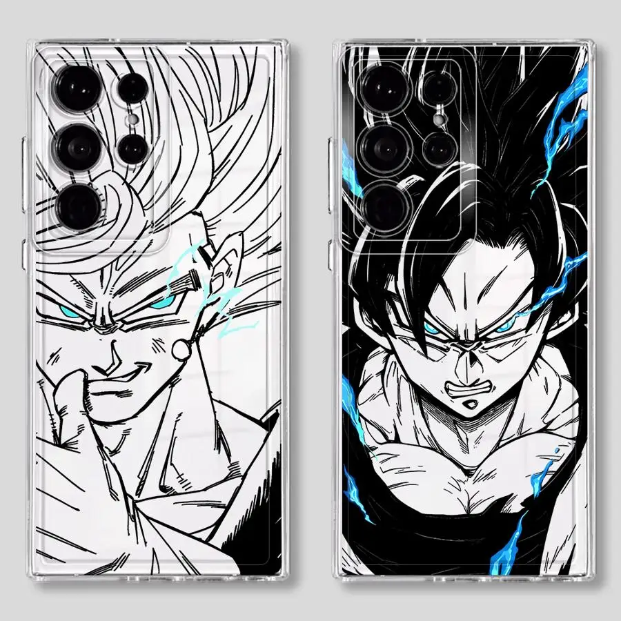 Dragon Ball Goku Cool Case for Samsung Galaxy S26 S22 FE S23 Ultra S25 Edge S21 S20 Plus S24 Note 20 Ultra 10 Phone Cover 