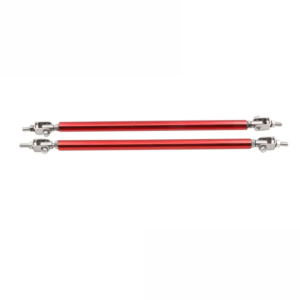 2Pcs Adjustable Stainless Steel Support Bars for Car Front Lip Splitter and Rear Diffuser Reinforcement and Stability