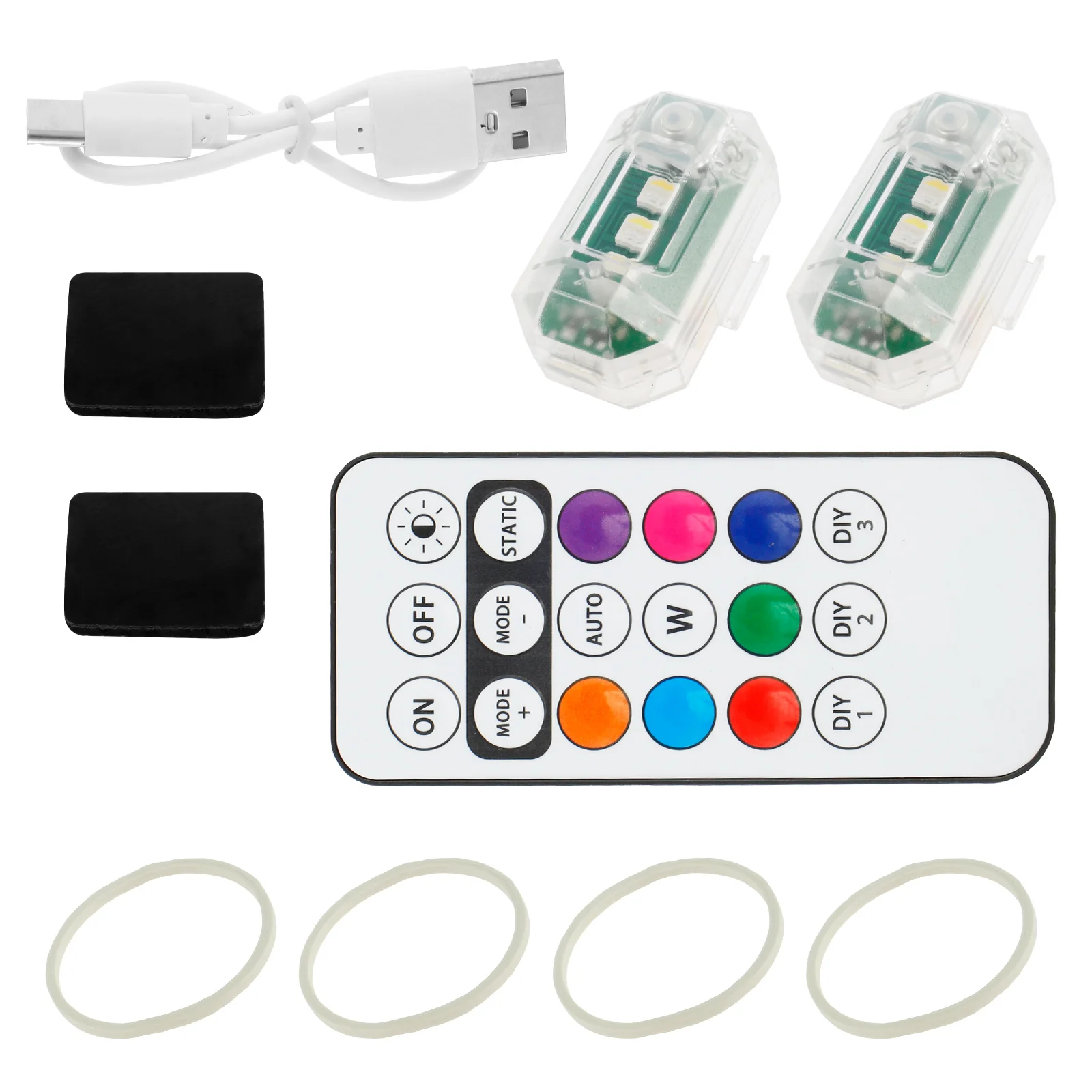 

Беспроводные фонари с дистанционным управлением, 2/4/6 шт., 8 цветов