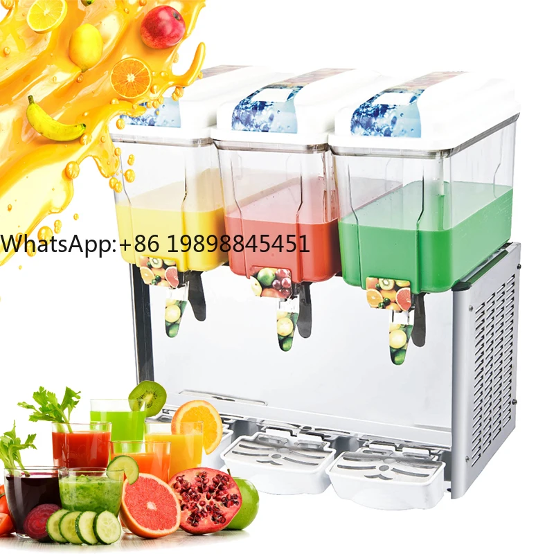 

High Quality Commercial Beverage Dispenser Stainless Steel Juice Slush Machine with 220v Refrigeration Price Competitive