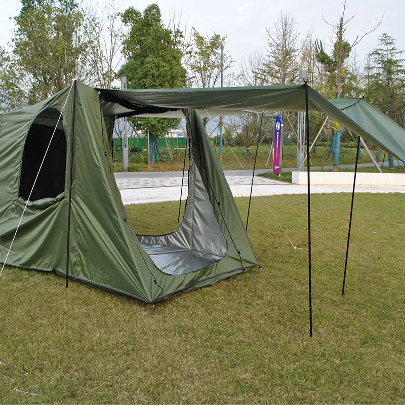 Camping Screen Tent/SUV Tent, Outdoor Tent for Camping with Shelter Mesh, Waterproof,Portable for Car SUV Van Camping