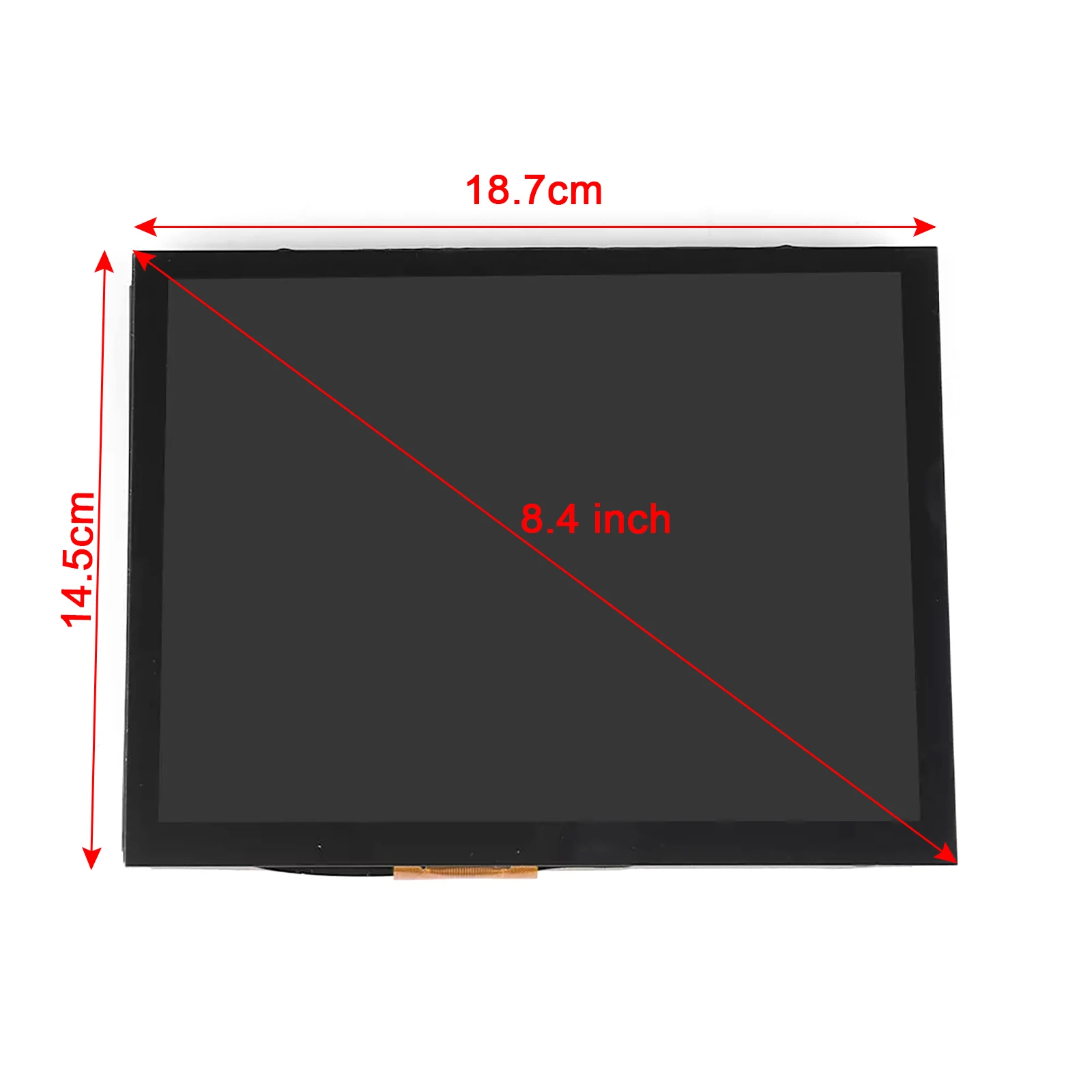 Artudatech 8.4인치 Uconnect LCD 디스플레이 터치스크린(지프 그랜드 체로키 2017-2022용)