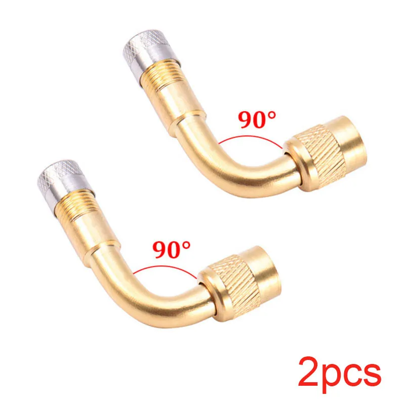 Valve Extension Tube Wheel Tire Inflation 45/90/135 Degree for Car Truck Motorcycle Bike Universal Valve Connector Adapter 8V1