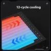X-GAMERX S360 ホワイト/ブラック ARGB オールインワン LCD スクリーン AIO 液体冷却水冷ラジエーター 5V 3PIN ARGB ファン CPU 液体クーラー 6