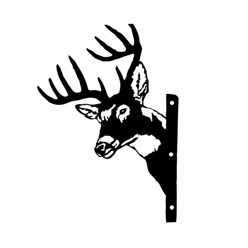 

Ферма подглядывает в саду с оленями для уличного двора, вывески, статуи, украшения газона