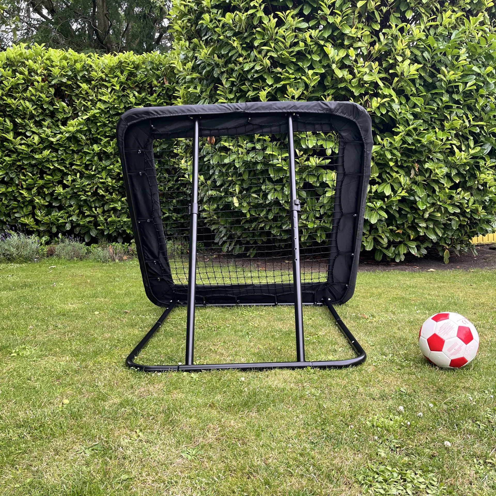 工場直売 サッカーリバウンダーゴール リバウンドネット 調整可能 ピッチバックトレーナー 野球・ソフトボール練習器具 100CM