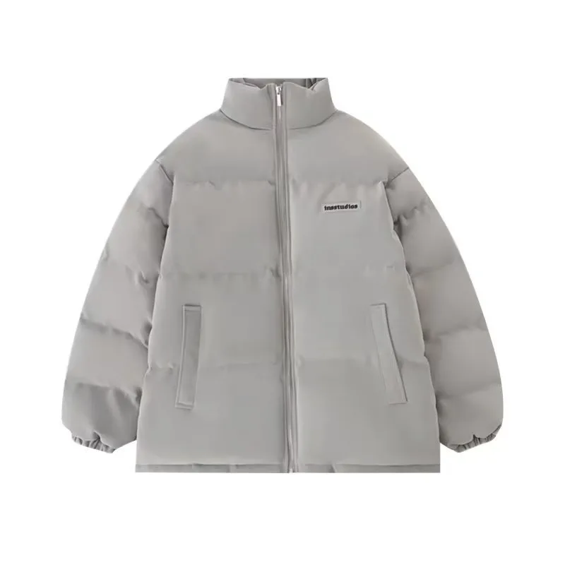 

Хлопковая куртка с воротником в стиле ретро, мужская зимняя повседневная свободная универсальная теплая новая хлопковая куртка без рукавов, молодежное длинное S...