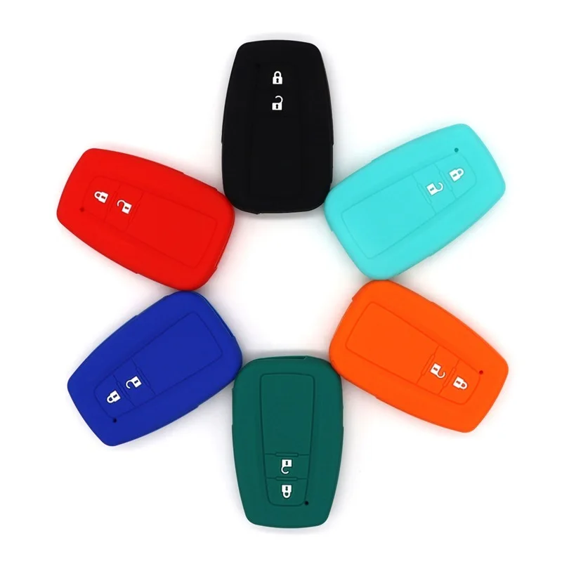 Suitable for Toyota fence big Camry Asia Dragon Yize Raling Corolla car key cover new silicone bag