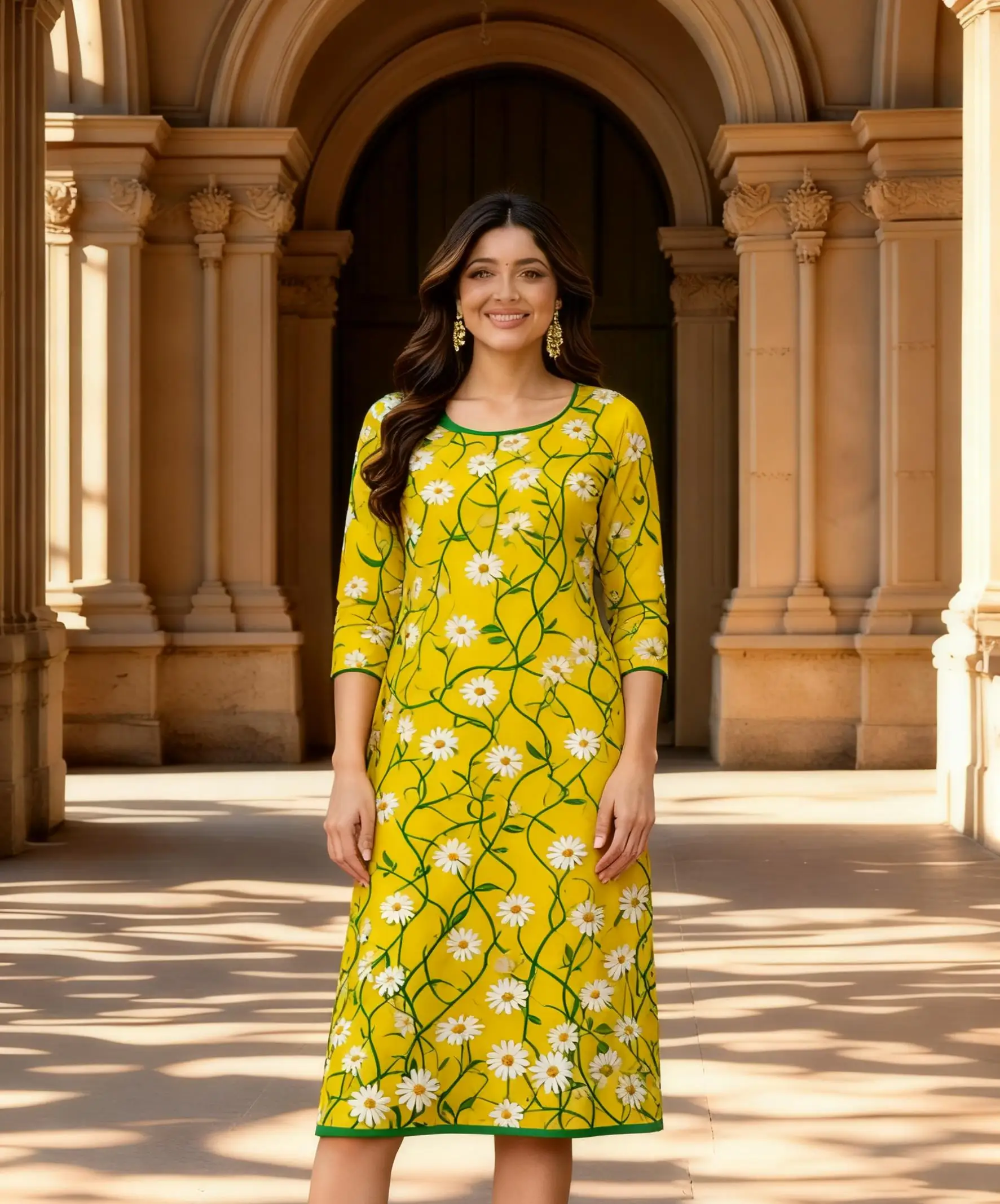 مسلم كورت المرأة عارضة أزياء اللباس الطاووس أنبوب مستقيم عارضة الزهور العرقية النمط الوطني Abito Donna Musulmana #1