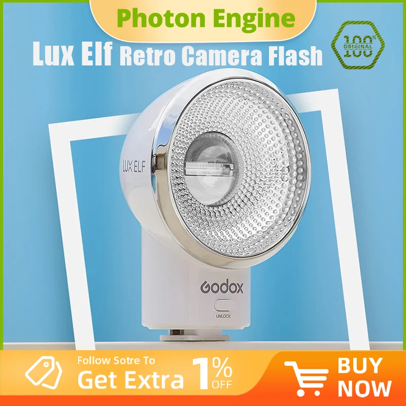 godox-lux-elf-retro-camera-flash-with-built-in-74v-350mah-lithium-battery-type-c-port-compatible-with-canon-sony-nikon-fuji-oly
