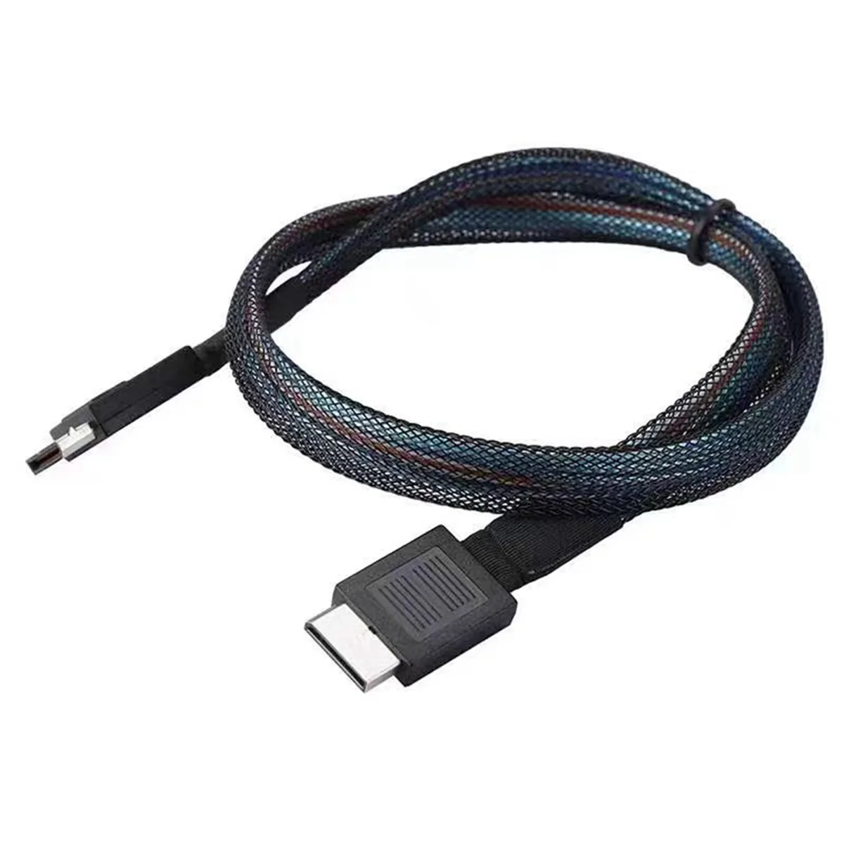 AT87-Mini Sas Server Multi-Function Convenient Hard Disk Cable Oculink SFF-8611 Pcie4.0 Array Card Connection Cable