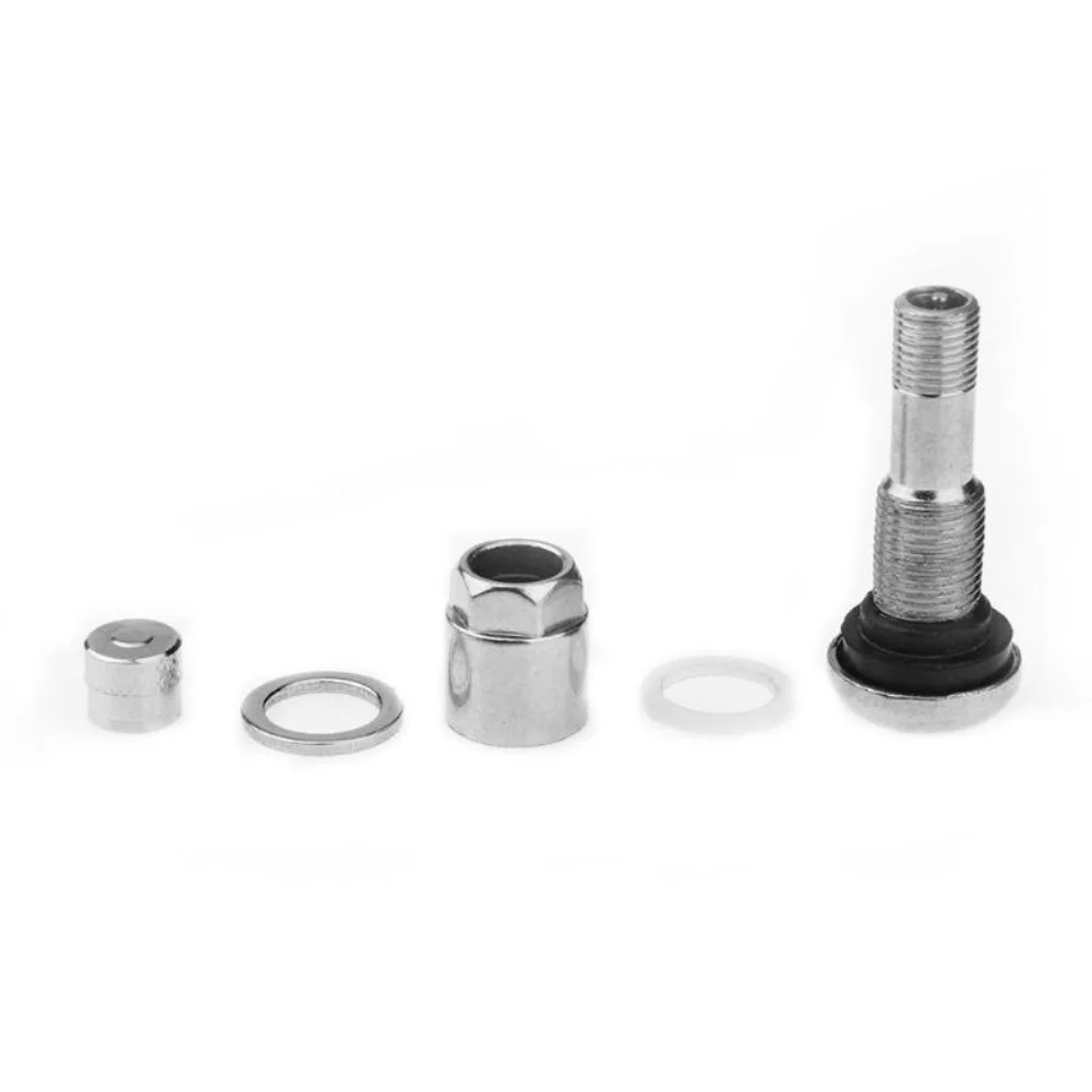 Air Tightness Tire Valves Pack Car Auto TR525 Steel Core 17 Millimeters Diameter Tubeless Tire Valve Secure Fit