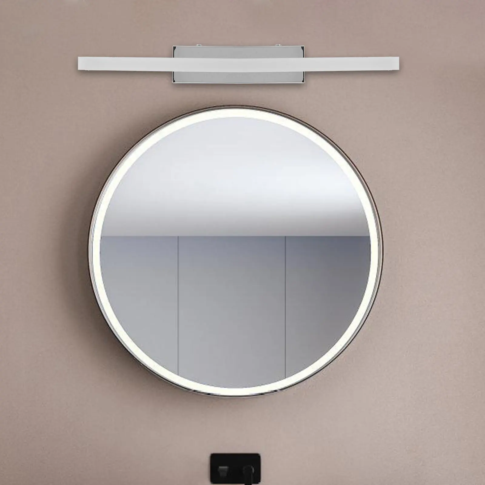 1Pcs LED Makeup Lamp Wall Vanity Light Mirror Front Lamp Portable Bright Strip Routine Dark Room Makeup Supply