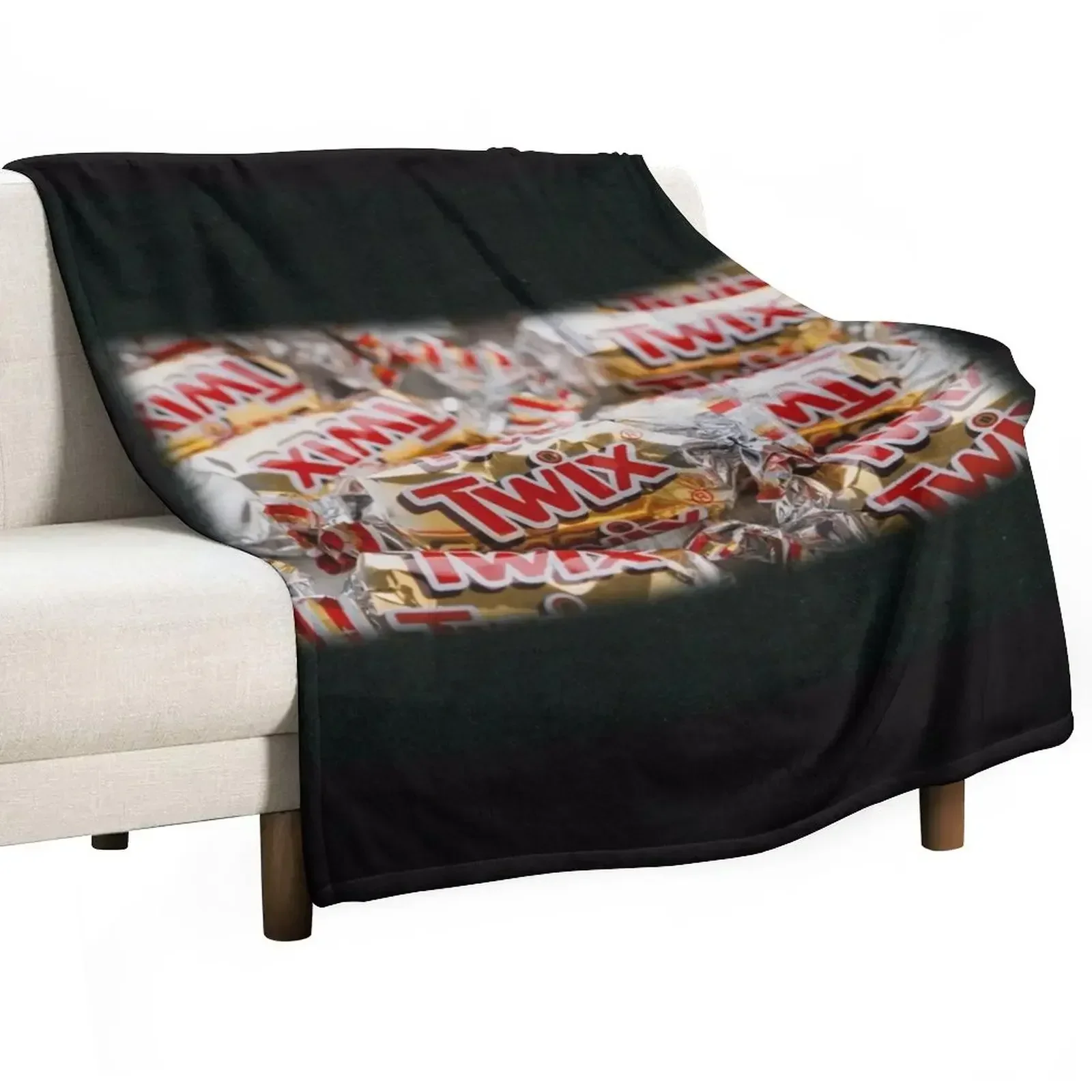 

TWIX Patterns Pillows and Stickers (Twix) Throw Blanket Blankets For Bed Furrys Blankets