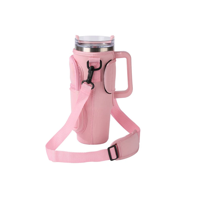 

Carrier for Accessories, for Tumbler 40 Oz with Handle Holder Strap Neoprene Bollus