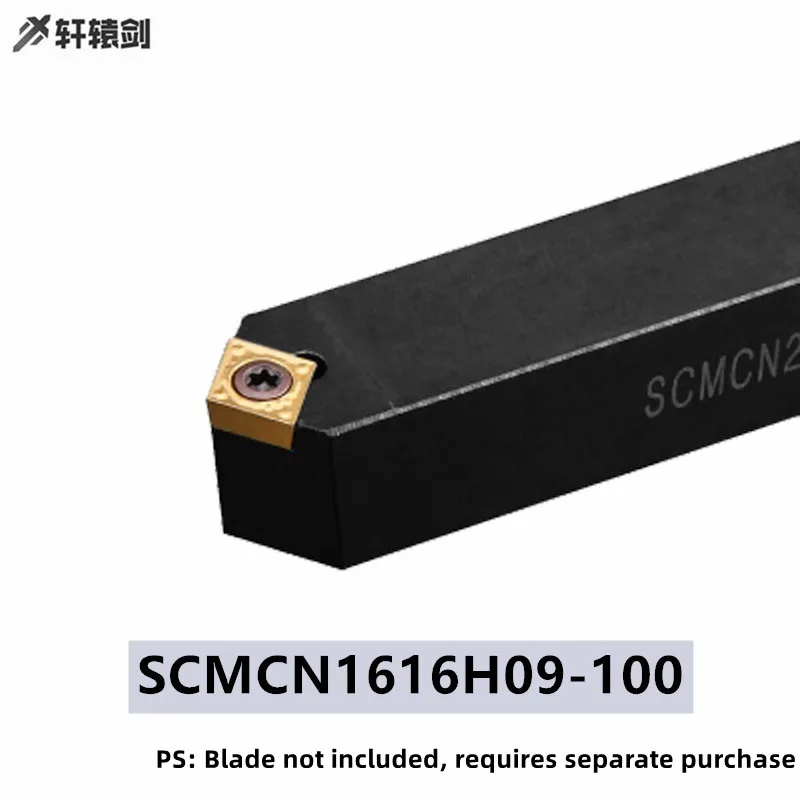 1PC SCMCN 1616H09-100 Turning Tool Holder Carbide Insert CCMT