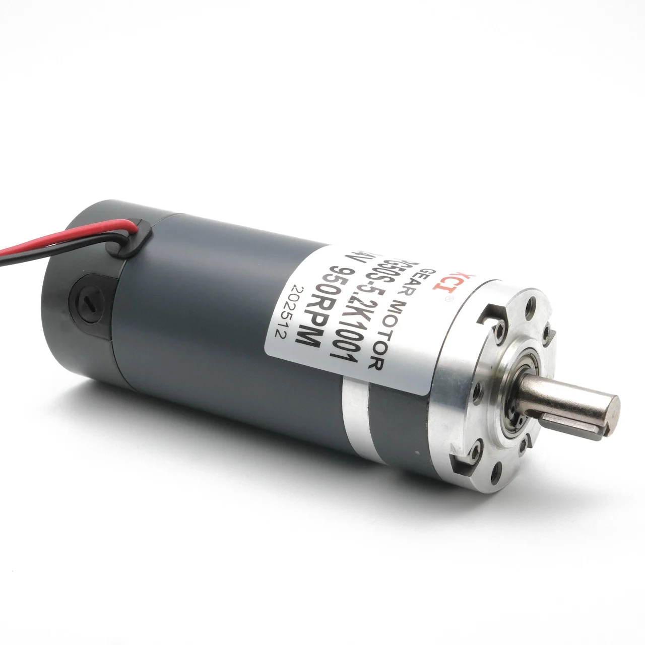 50MM DC 12V 24V Torque Power PMDC Planetary Reducer Gear Motor 70W 100W Permanent Magnet 10MM Shaft Keyway 6RPM-1300RPM 50PG50S