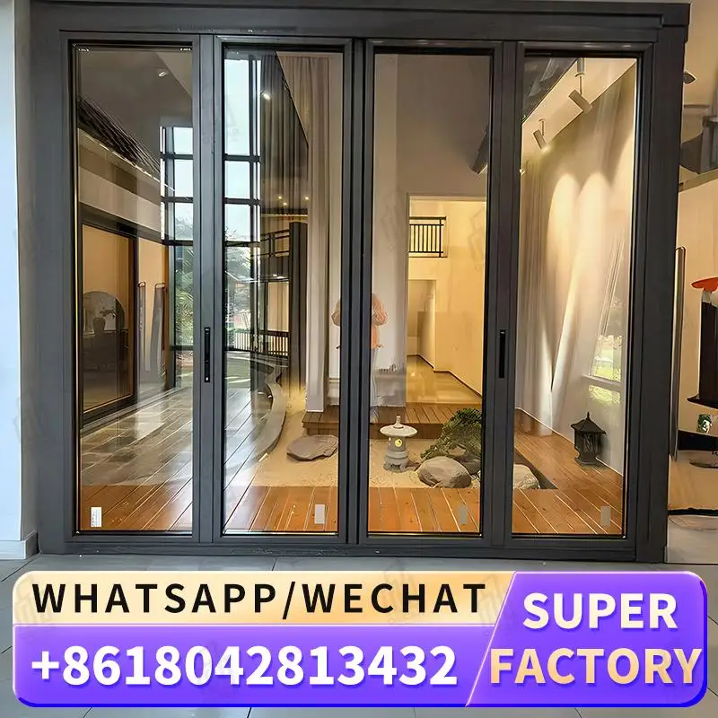 

Customizable European Style Windows Foldable Door Ideal for Office Spaces Factory Direct Supply Windows Foldable Door