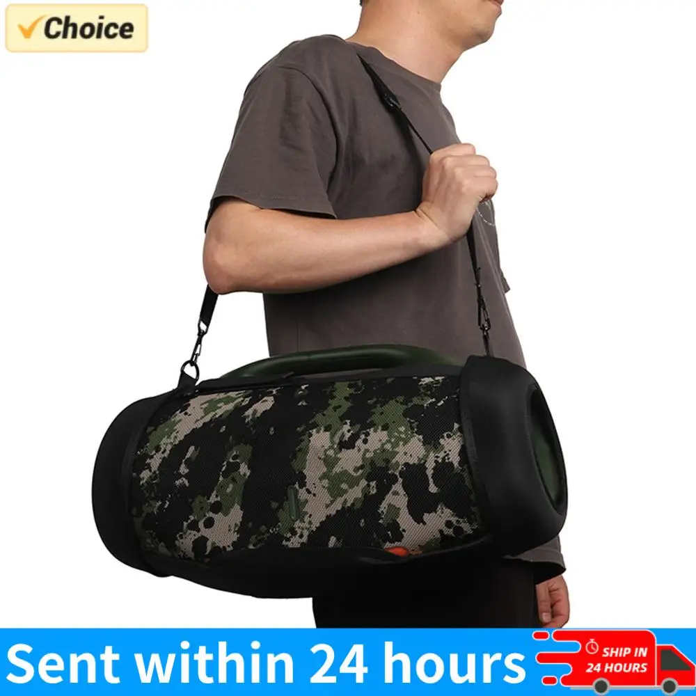 Alça de Transporte para Caixa de Som Portátil, Suporte de Ombro com Duas Capas Laterais para JBL Boombox 4