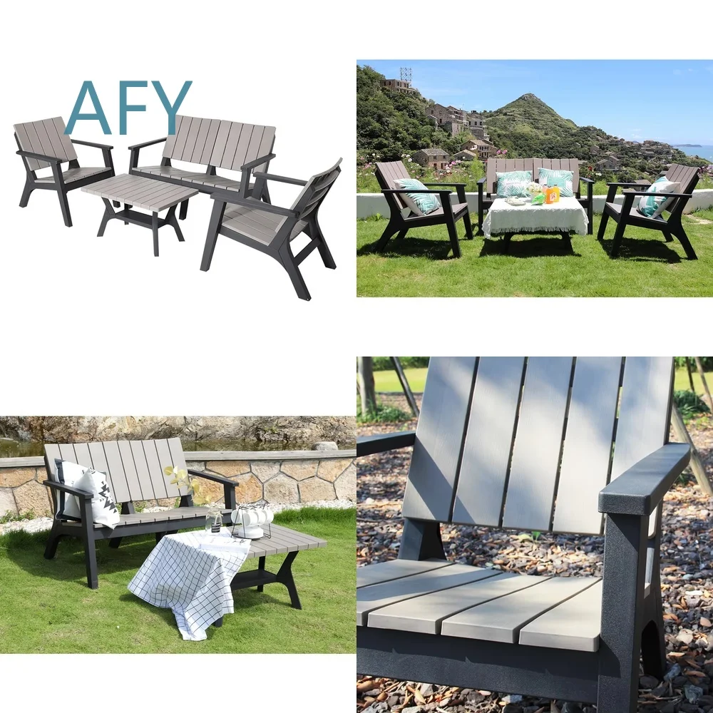 Outdoor Indoor Chair and Dining Table Set Furniture for Patio Garden Balcony Living Room Dining Area Modern Foldable