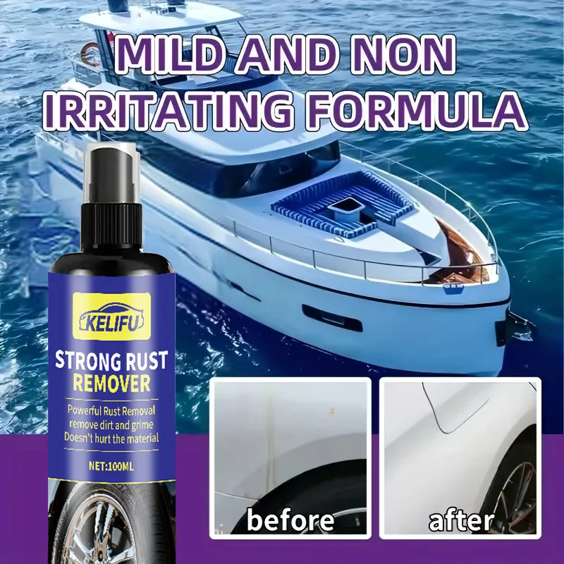 Multifunktionaler starker Rostentferner – löst Reifenrost auf, schützt Radnaben und Bremstrommeln. Geeignet für Haushaltsmetall-Su