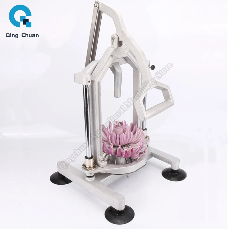 Onion Cutter Blossom Maker 300-700 PCs/hour Onion Flowering Machine Onion Slitting Machine Commercial Embossing Slitting Machine