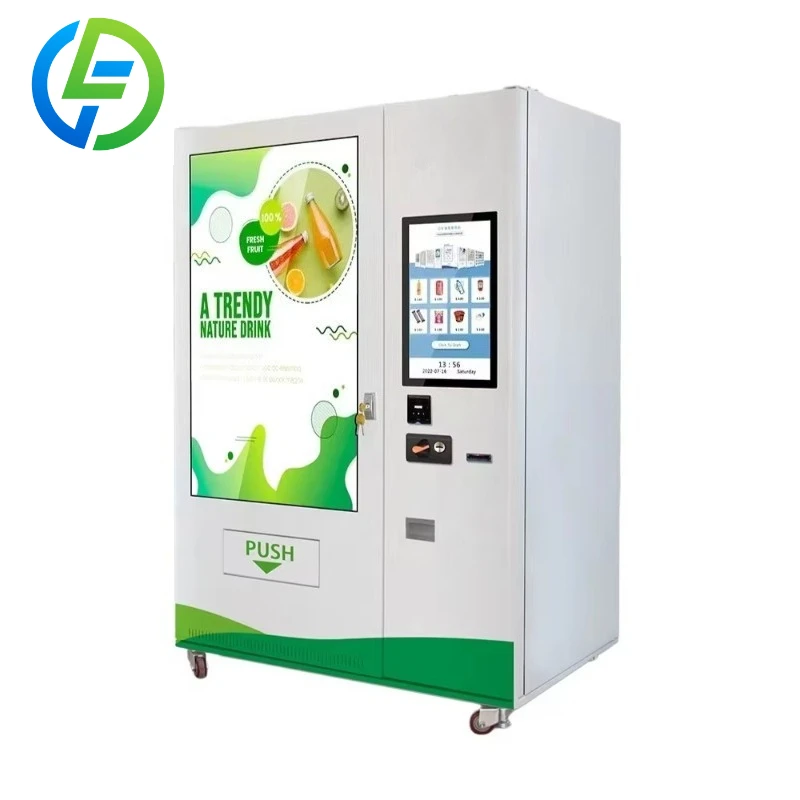 Customize Channel Alberts Fresh 24-Hour Auto Vending Machine Pet Food/Dog Food/Milk/Fruit/Cookie Coin Credit Card Payment
