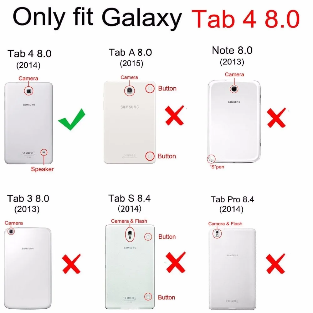 Sleep Case for Samsung Galaxy Tab 4 8.0\