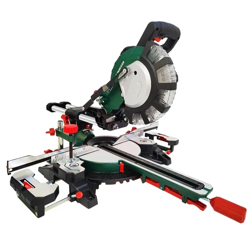 

220V Aluminum Alloy Woodworking Cutting Machine High-precision 45 Degree Push-pull Rod Oblique Cutting