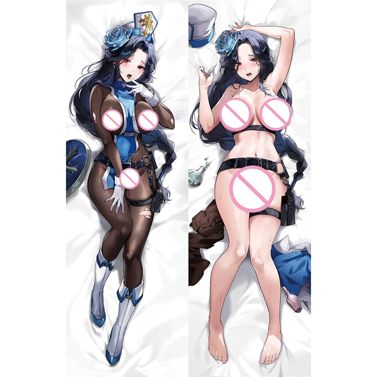 

Чехол Maidon Ice Rose Dakimakura, аниме-игра, красота для девочек, Waifu Otaku, длительный размер, обнимающая наволочка для равного тела