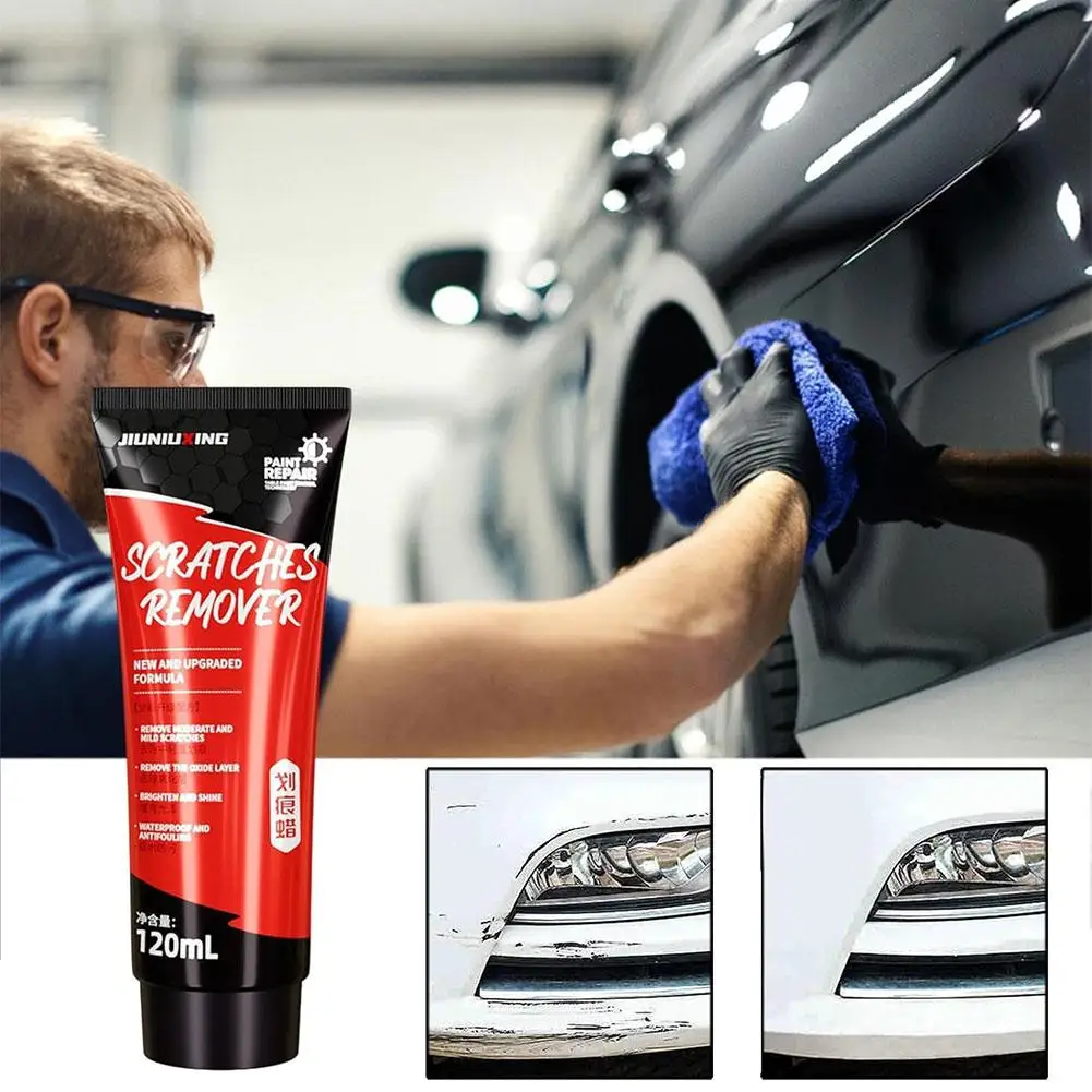 Car Scratch Remover Paste Instant Erase Car Scratches Car Scratch Remover For Deep Scratches Car Scratch Remover For Scuffs I3W2