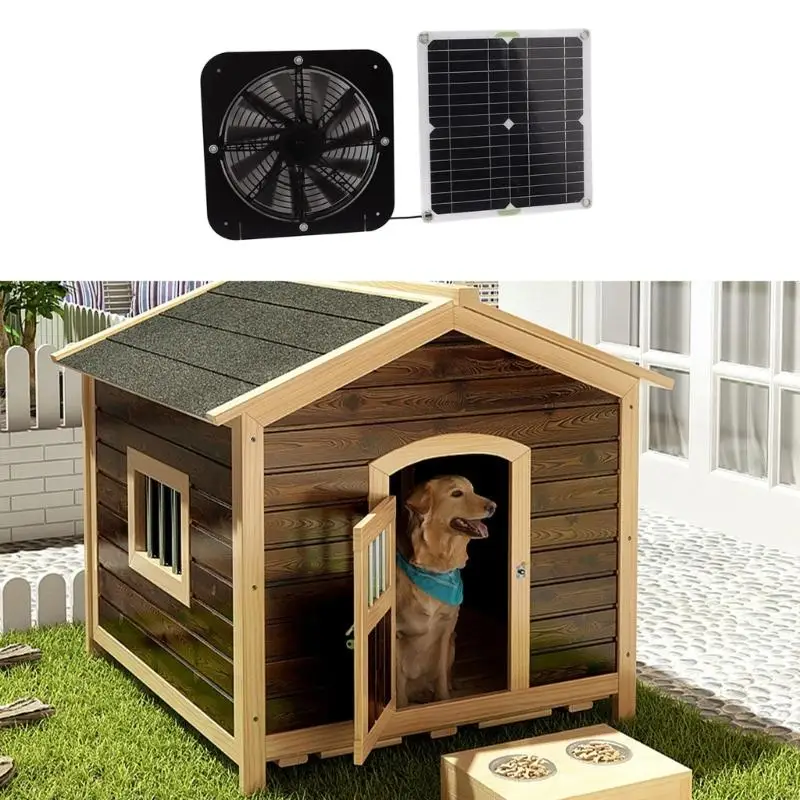 مروحة العادم لأجهزة الدجاج الدفيئة التي تتخلص من حلول شمسية أحادية الصبغة مقاومة للماء