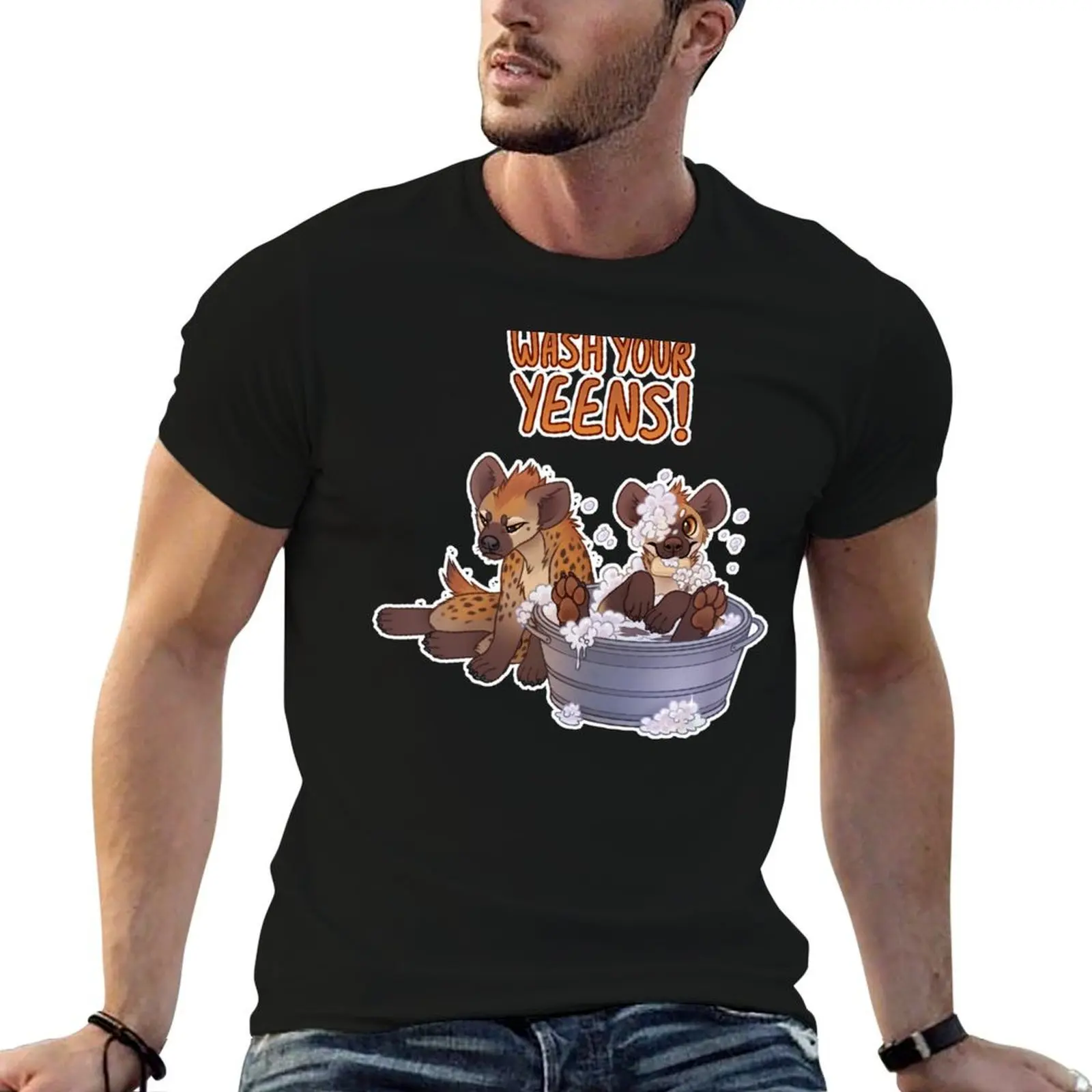 

Wash your Yeens! T-Shirt cotton t shirt pack man t shirt cotton t shirts for man graphic funny T-shirt