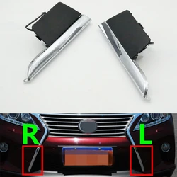 Front Bumper Tow Hook Cover Chrome Moulding Radiator Grille trim For Lexus RX270 RX350 RX450 F-sport 2012-2015