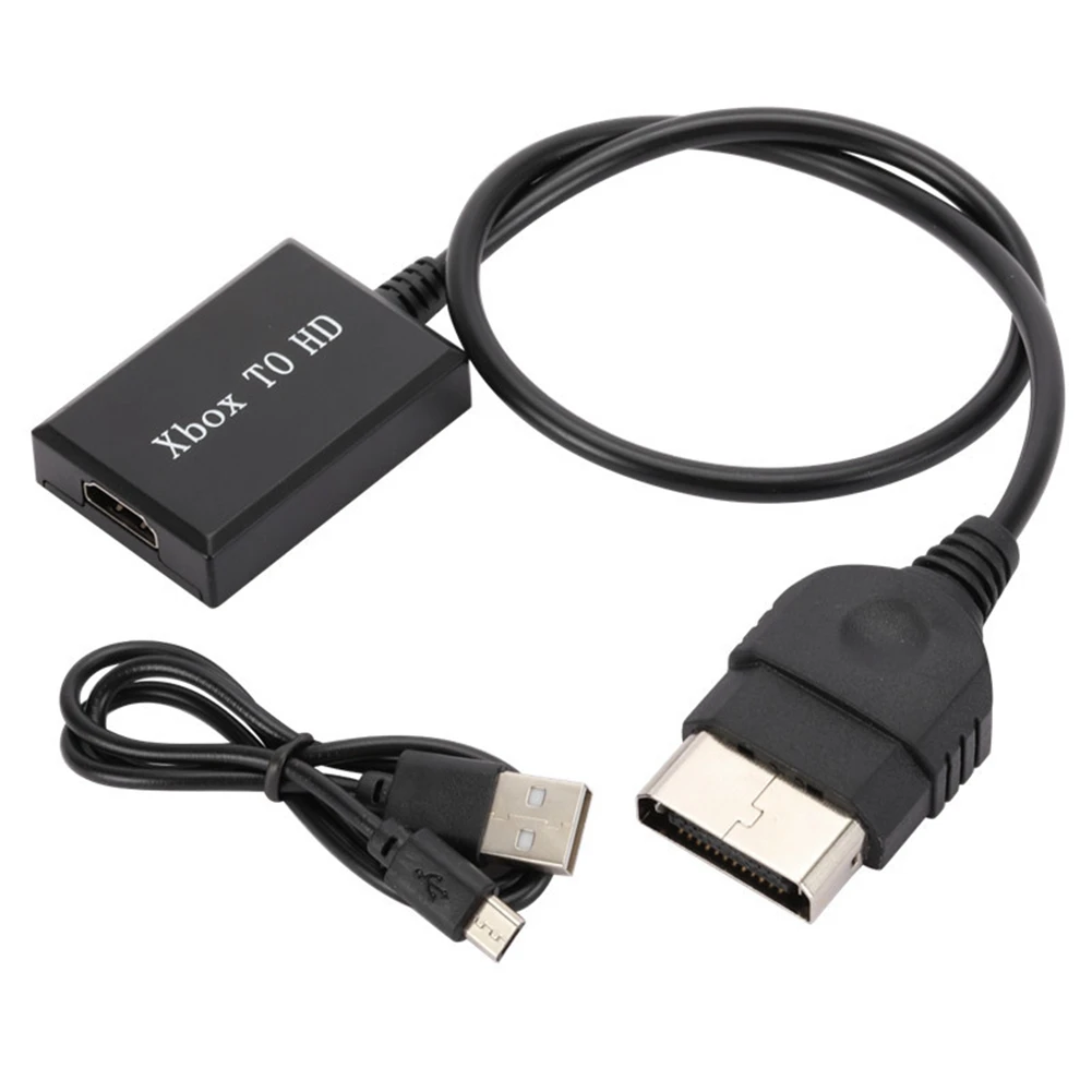 

1080P HDMI-Compatible Input to XBOX Output Video Audio HD Converter Adapter for Game Console for Plug and Play DC Cables