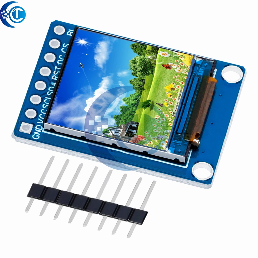 0.85 Inch 0.85" Color TFT Display Module HD IPS LCD LED Screen 128X128 SPI Interface  GC9107 Controller For Arduino
