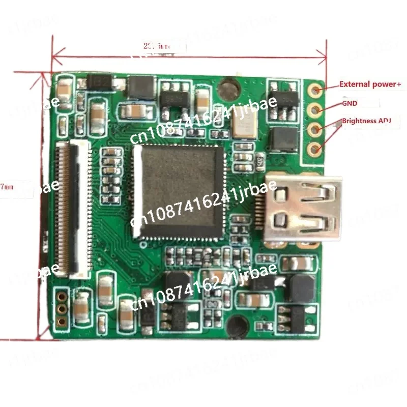 DIY Night Vision Device Viewfinder ARVR OLED Screen 0.39 Inch Micro Display Module