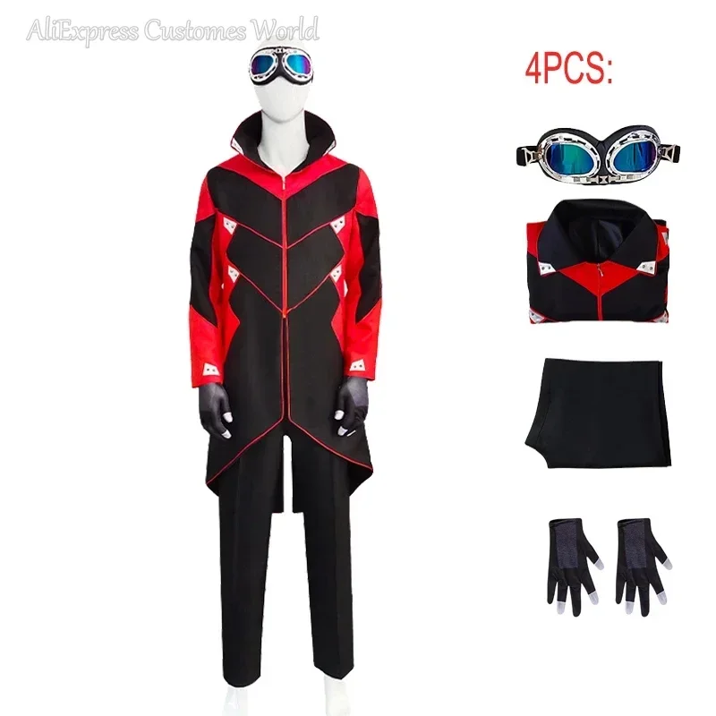 2025halloweenAnime Egel 2 Dr Eggman Cosplay Kostuum Ivo Robotnik Halloween Voor Mannen Kleding Jas Bril Volledige Set Carnaval