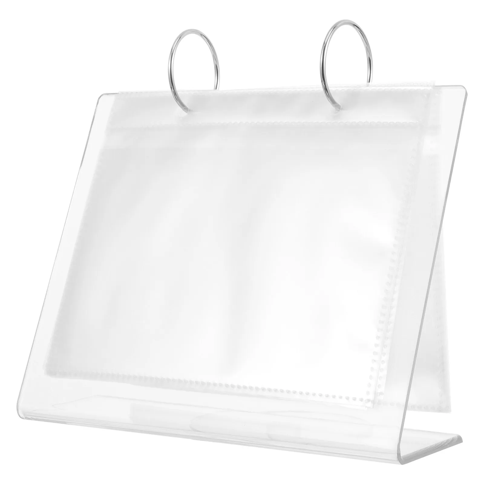 

Альбом для наклеек для ногтей, акриловый коллекционный альбом, органайзер для стикеров для маникюра, книга для демонстрации наклеек