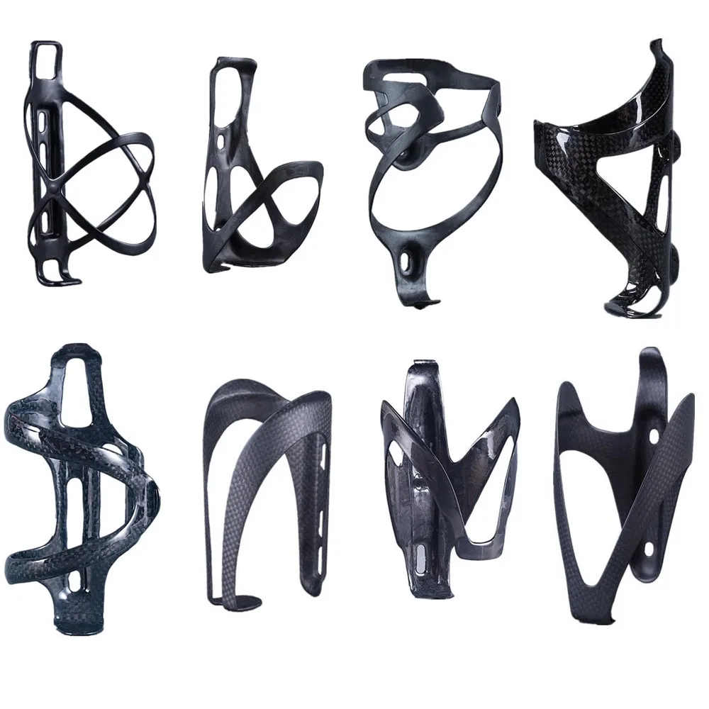 new  no logo  bottle cage road bike mountain bike 3k ud cycling carbon fibre bicycle bottle cage  cycling Water bottle holder