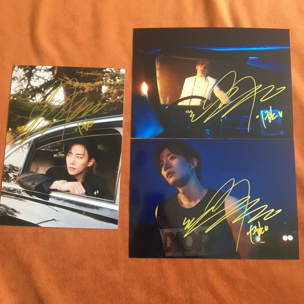 Lee Junho Autographed original photo 5*7 K-POP 2024B