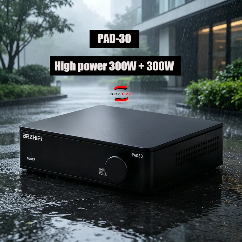 BREEZE 2027 new upgrade BRZHIFI PAD-30 small home fever level digital power amplifier TPA3255 dual core power amplifier view 2