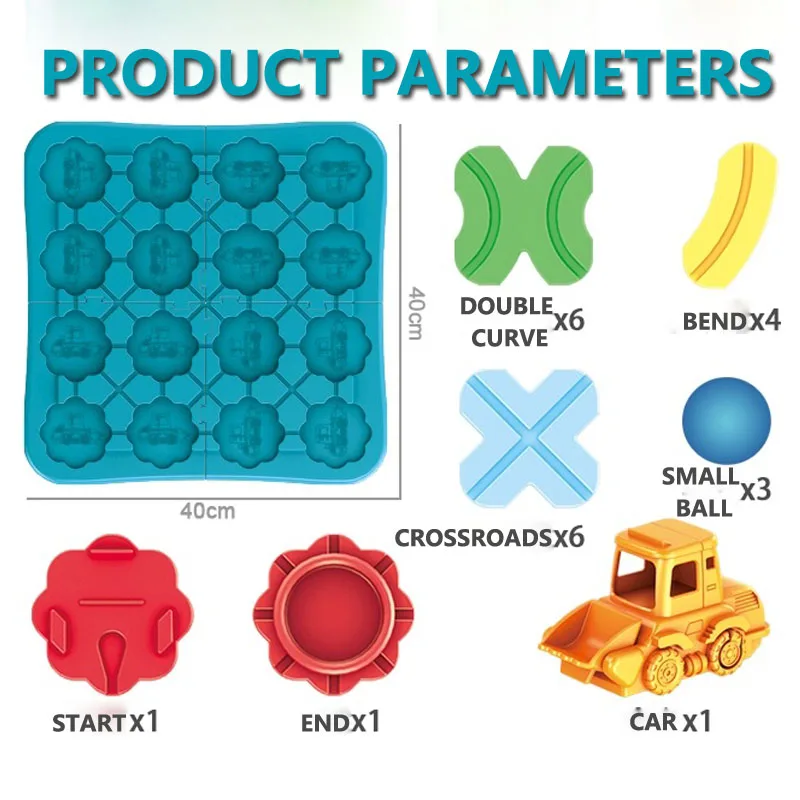Mainan edukasi anak-anak, Labirin jalan montesori, permainan pembangun jalan, mainan edukasi Puzzle bangunan, untuk anak-anak